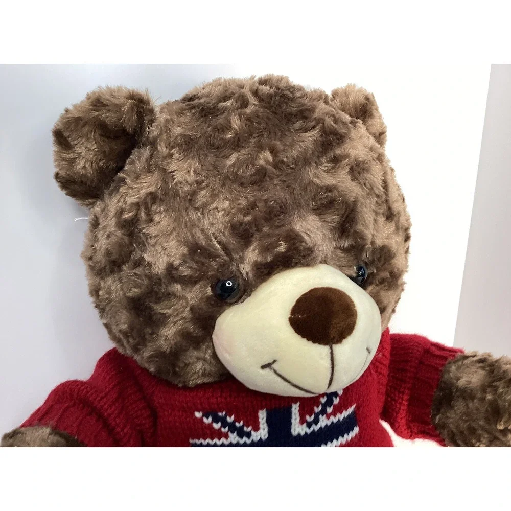 JC Penny Retired Stuffed Brown Bear Plush Teddy Kids Toy